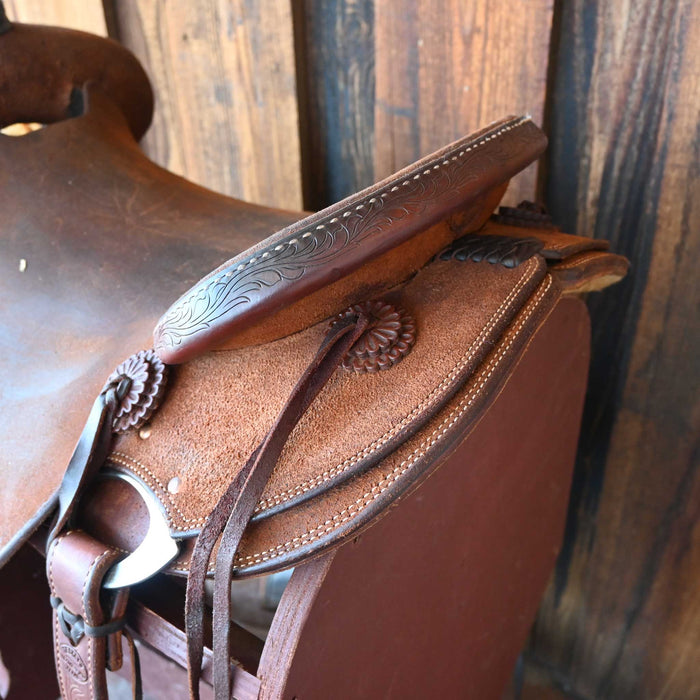 16" USED TESKEY'S RANCH SADDLE