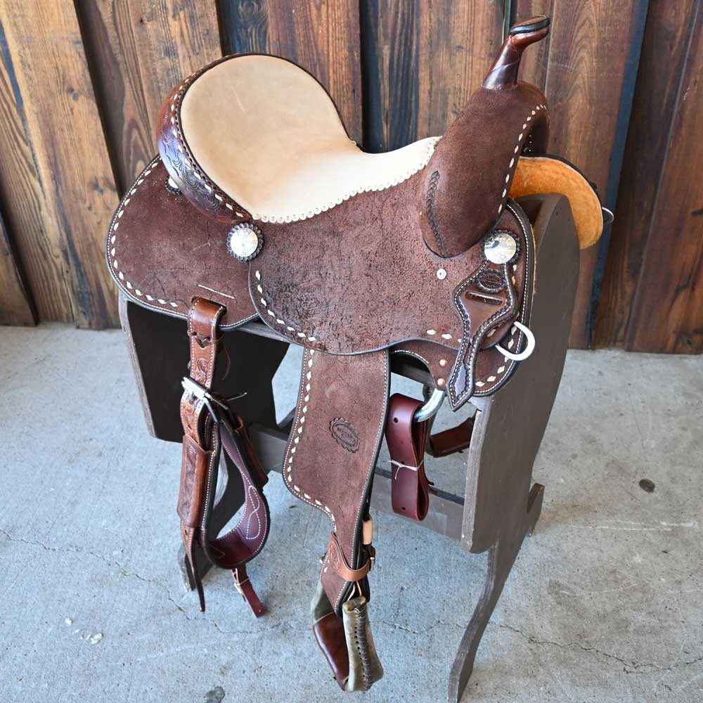 15" TESKEY'S BARREL SADDLE Saddles Teskey's Saddlery