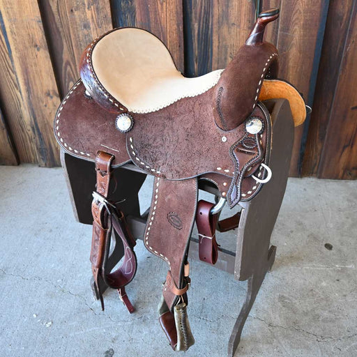 15" TESKEY'S BARREL SADDLE Saddles - New Teskey's Saddlery