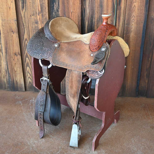 15" USED TESKEY'S ALL AROUND SADDLE Saddles - Used Teskey's Saddlery