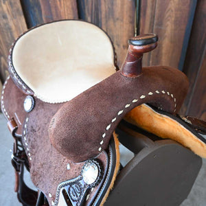 15" TESKEY'S BARREL SADDLE Saddles TESKEY'S SADDLERY LLC   