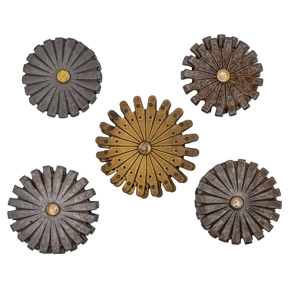 Hand Cut Spur Rowels Big Sky Collection Tack - Conchos & Hardware Teskey's
