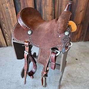 16" TESKEY'S BARREL SADDLE Saddles TESKEY'S SADDLERY LLC   