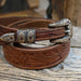 Vintage & Classy 14K Holland San Angelo Tx. Buckle & 40" James Station Belt Collectibles Holland San Angelo