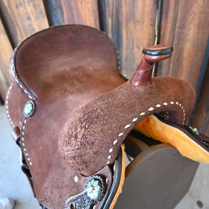 16" TESKEY'S BARREL SADDLE Saddles TESKEY'S SADDLERY LLC   