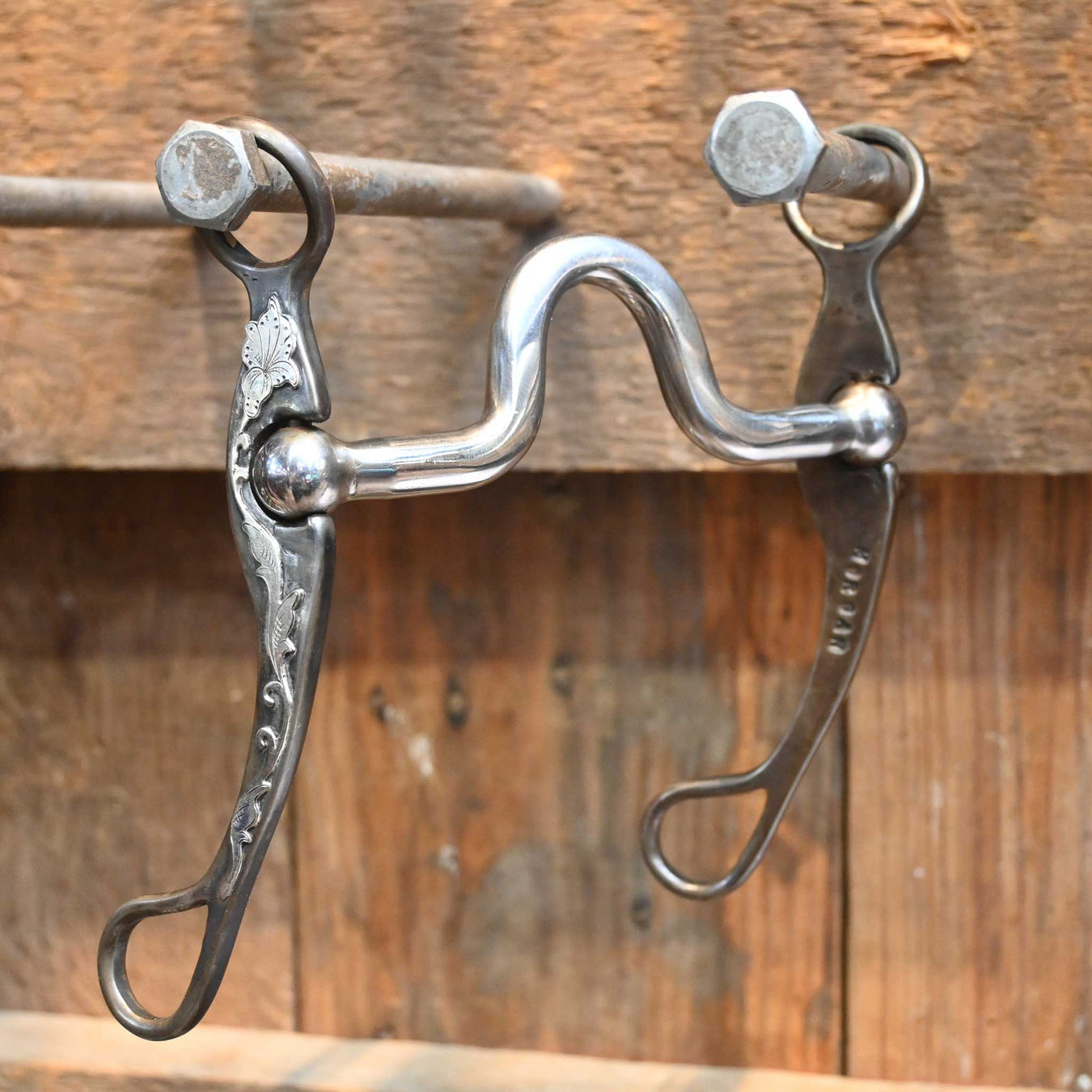 MORGAN #259 Silver Mounted Port Bit Tack - Bits Jesse Morgan
