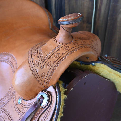 15" USED SILVER ROYAL RANCH SADDLE Saddles - Used Silver Royal