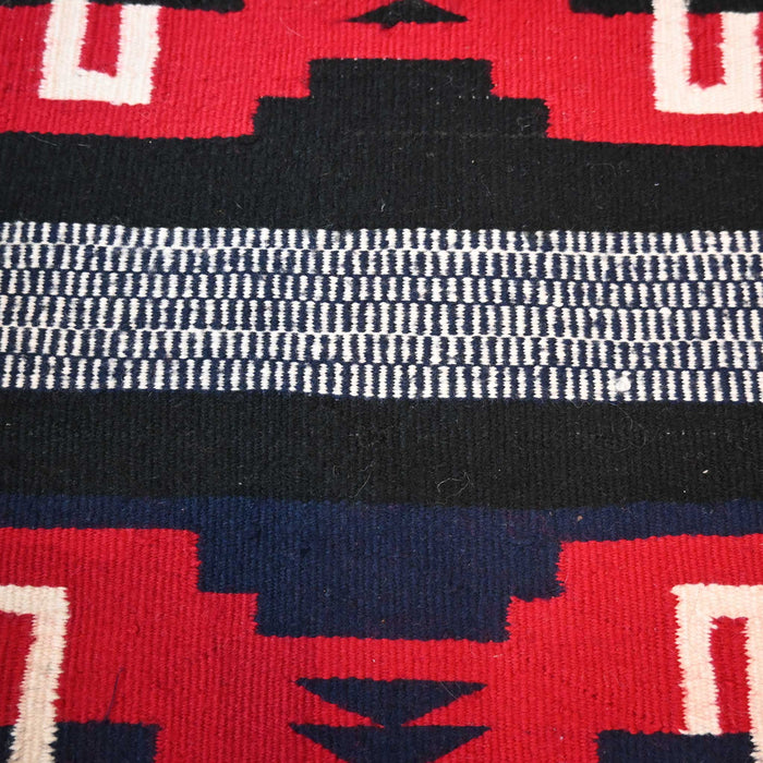 Vintage Navajo Rug with great color Collectibles MISC