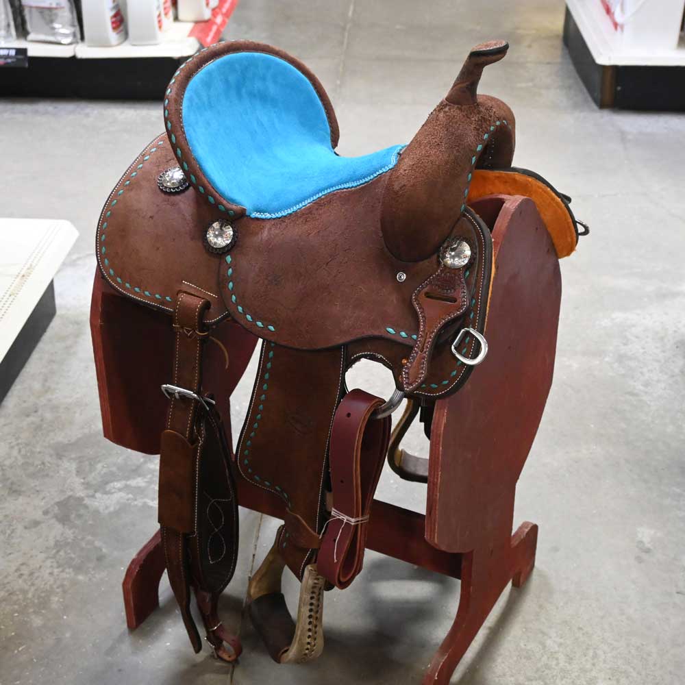 14" TESKEY'S BARREL SADDLE Saddles TESKEY'S SADDLERY LLC