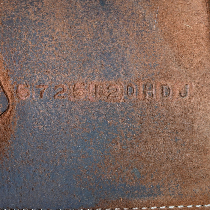 14" USED CACTUS TEAM ROPING SADDLE