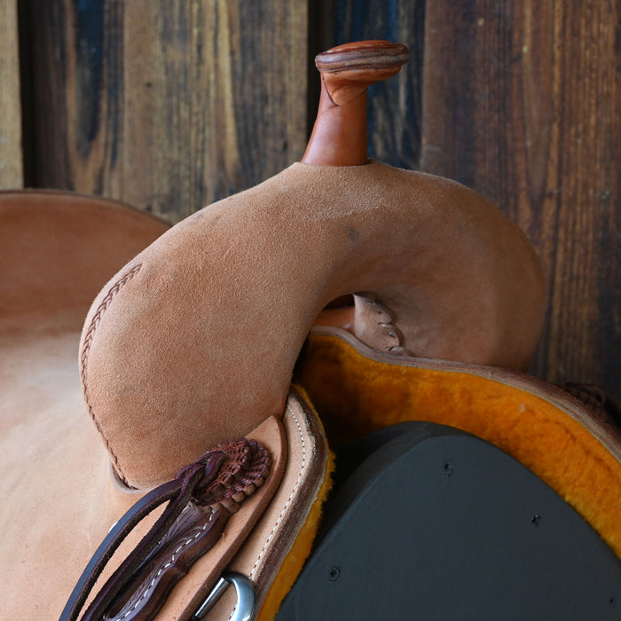 15.5" AUSTIN VALIMONT RANCH CUTTER SADDLE
