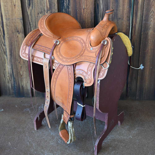 15" USED SILVER ROYAL RANCH SADDLE Saddles - Used Silver Royal
