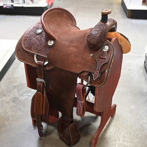 14.5" TESKEY'S ROPING SADDLE