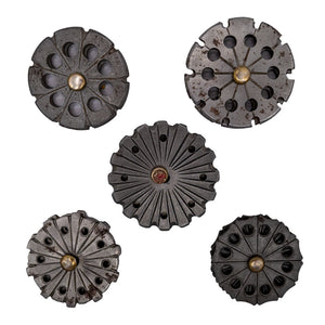 Hand Cut Spur Rowels Dallas Collection Tack - Conchos & Hardware Teskey's