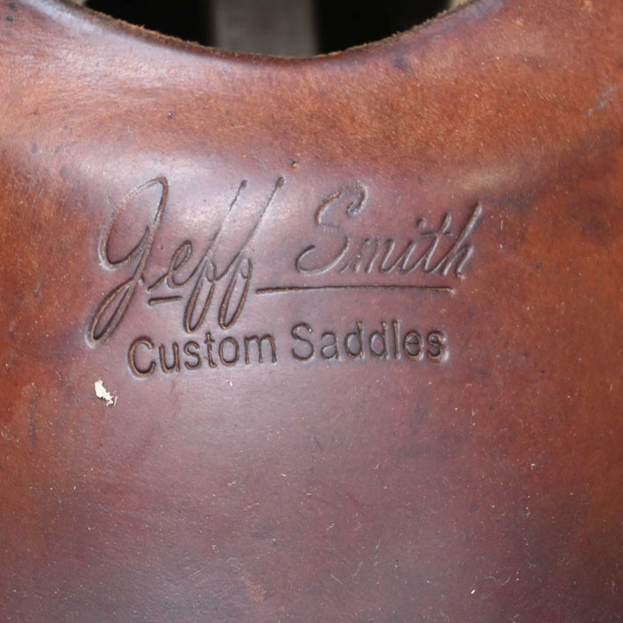 15" USED JEFF SMITH CUTTING SADDLE