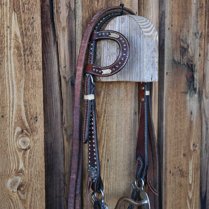 Copper Port Bridle Rig w/Single Ear Headstall