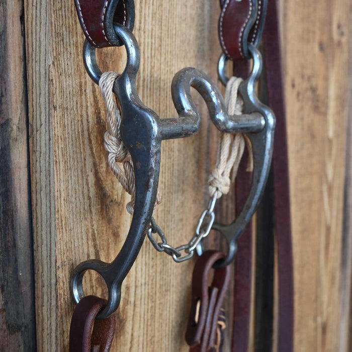 Cow Horse Supply C-Port Bridle Rig w/Single Ear Headstall
