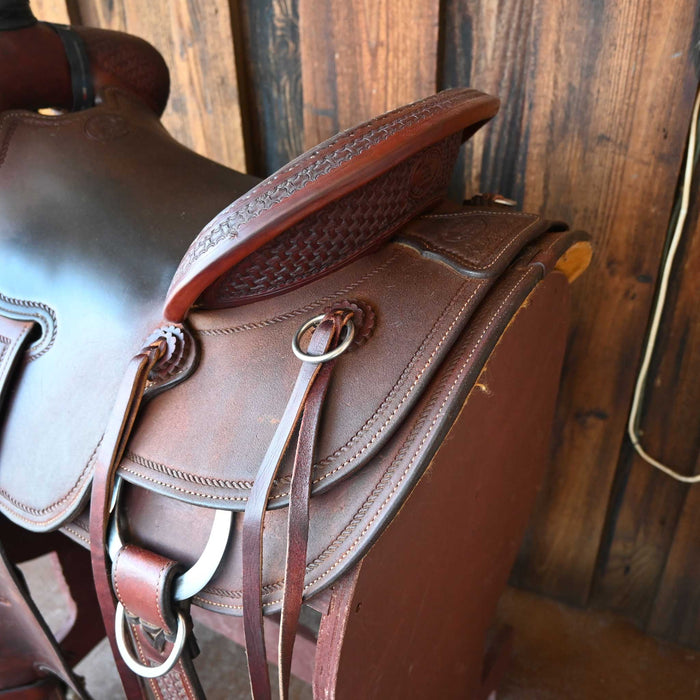 15.5" USED BILLY COOK RANCH SADDLE