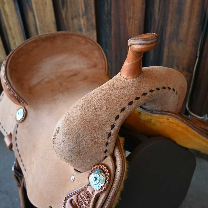 16.5" TESKEY'S BARREL SADDLE Saddles - New Teskey's Saddlery