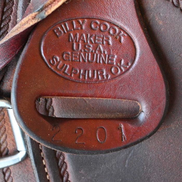 15.5" USED BILLY COOK RANCH SADDLE