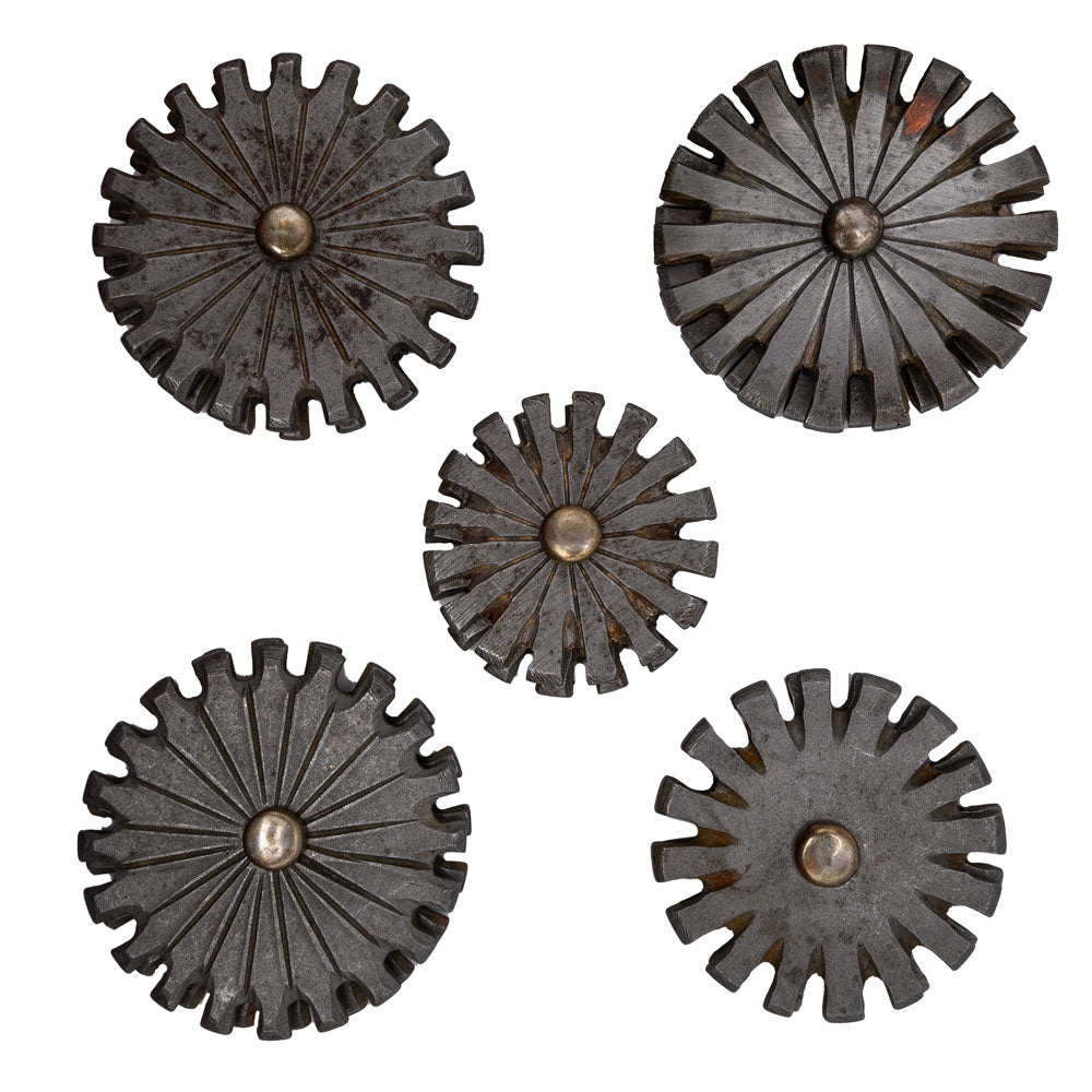 Hand Cut Spur Rowels Amarillo Collection Tack - Conchos & Hardware Teskey's