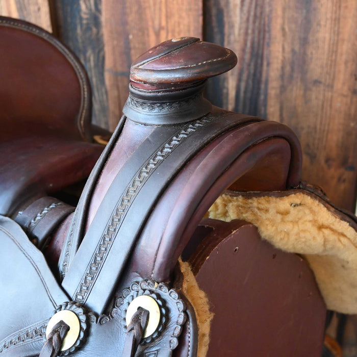 15.5" USED J.P HERVEY RANCH SADDLE