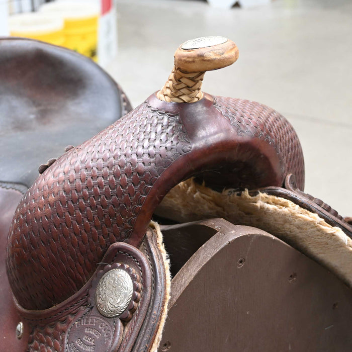 15" USED BILLY COOK TRAIL SADDLE