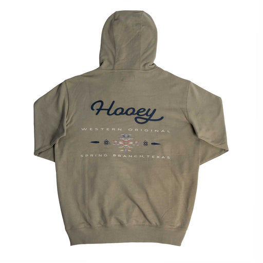 Hooey Men's Peyote Forest Fog Green Hoodie MEN - Clothing - Pullovers & Hoodies Hooey