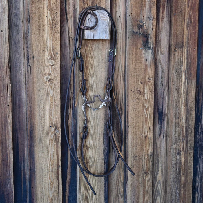 Professional's Choice Solid Port Bridle Rig w/Single Ear Headstall