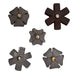 Hand Cut Spur Rowels Stephenville Collection Tack - Conchos & Hardware Teskey's