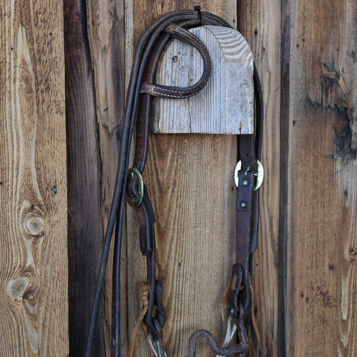 Professional's Choice Solid Port Bridle Rig w/Single Ear Headstall