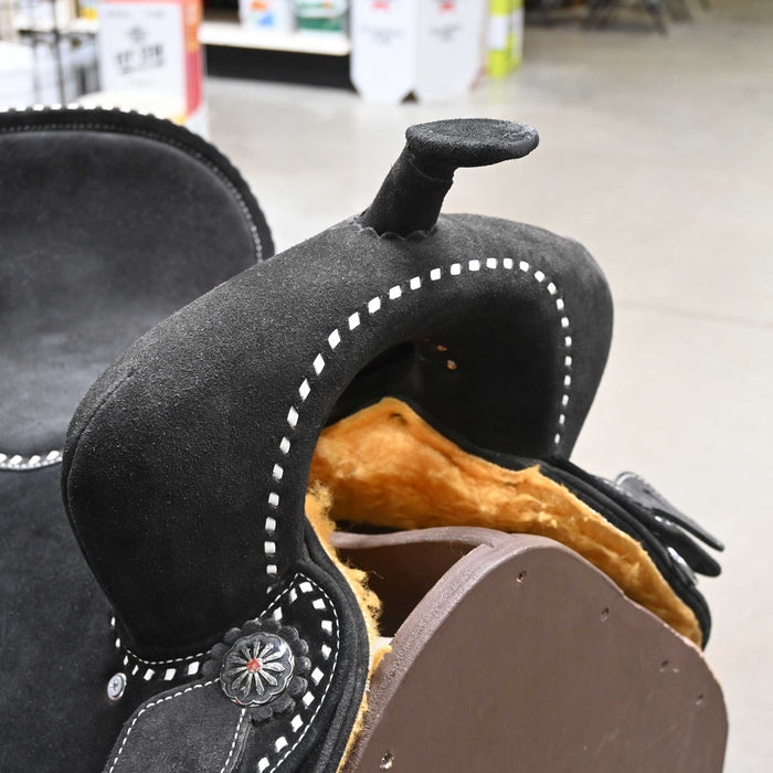 14.5" USED TACKTICAL EQUINE BARREL SADDLE