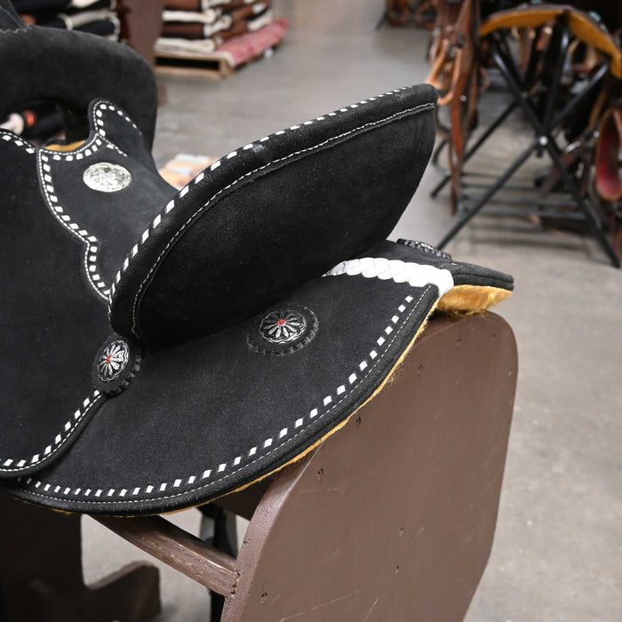 14.5" USED TACKTICAL EQUINE BARREL SADDLE