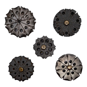 Hand Cut Spur Rowels Denton Collection Tack - Conchos & Hardware Teskey's
