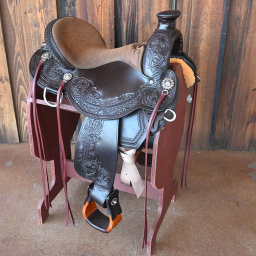 16" CIRCLE Y WALNUT GROVE FLEX2 TRAIL SADDLE Saddles - New Circle Y Saddlery