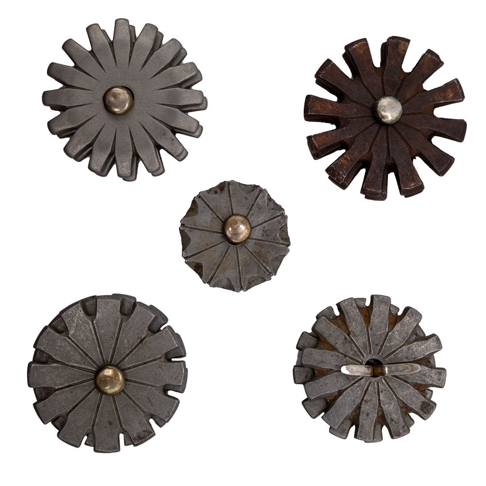 Hand Cut Spur Rowels Abilene Collection Tack - Conchos & Hardware Teskey's