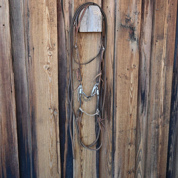 Perfect Bit Snaffle Bridle Rig w/Single Ear Headstall