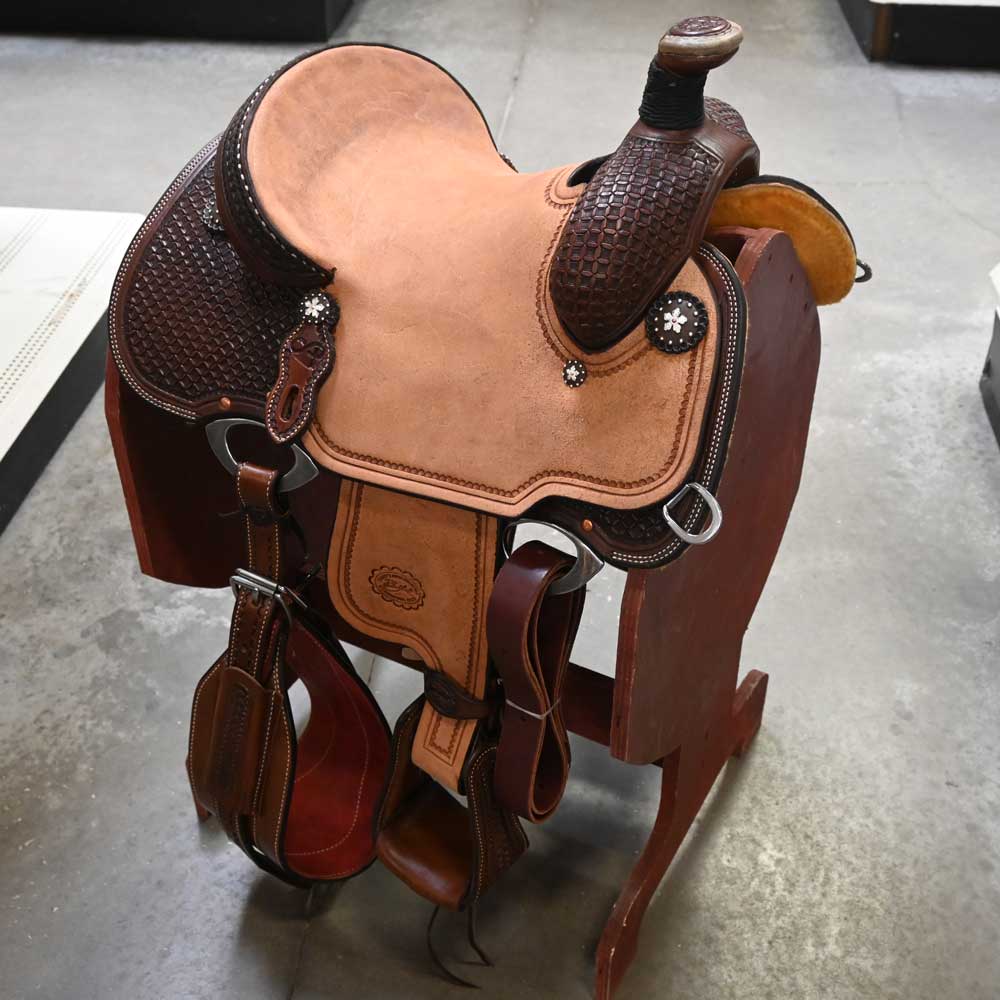 13" PATRICK SMITH ROPING SADDLE Saddles Patrick Smith