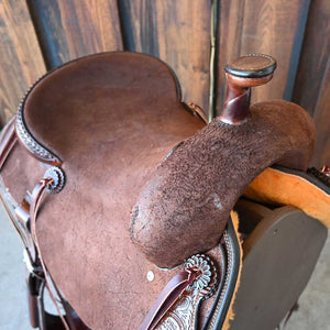 16" TESKEY'S PRO CUTTER RANCH CUTTER SADDLE Saddles TESKEY'S SADDLERY LLC   