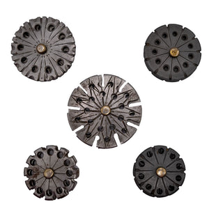 Hand Cut Spur Rowels Lolo Collection Tack - Conchos & Hardware Teskey's