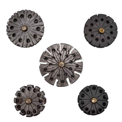 Hand Cut Spur Rowels Lolo Collection Tack - Conchos & Hardware Teskey's
