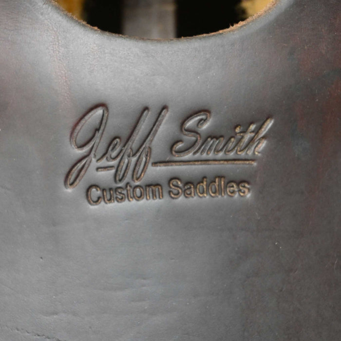 16" USED JEFF SMITH BUSTER WELCH CUTTING SADDLE