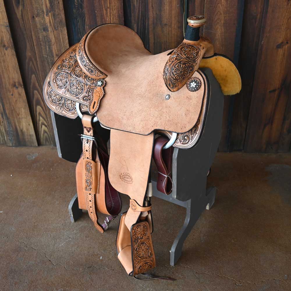 14.5" PATRICK SMITH ROPING SADDLE