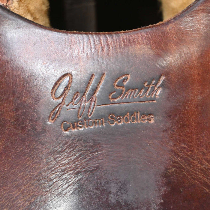 16" USED JEFF SMITH BUSTER WELCH CUTTING SADDLE