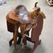 13" USED ROO HIDE BARREL SADDLE Saddles - Used ROO HIDE