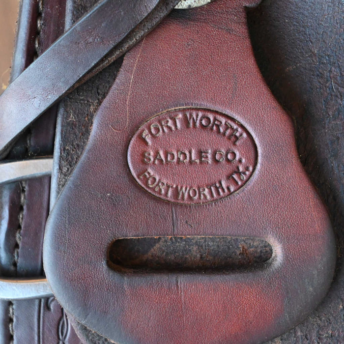 15.5" USED FORT WORTH RANCH SADDLE