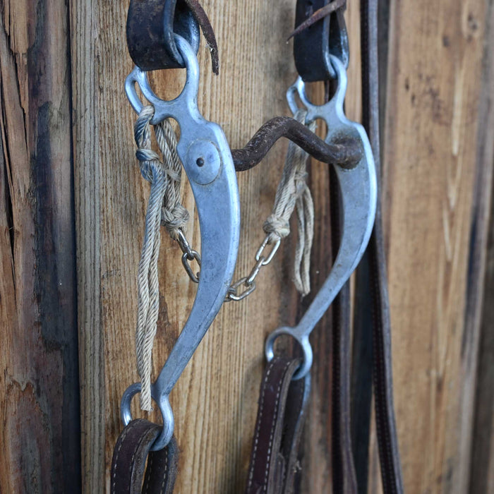 Daryl Davis Low Port Bridle Rig w/Split Ear Headstall