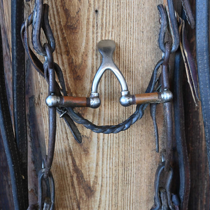 Kerry Kelley 65 30 Cathedral Bridle Rig w/Single Ear Headstall