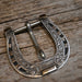 Vintage Sterling Silver & 10K Gold McCabe Horse Shoe Buckle Collectibles McCabe