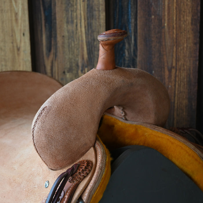 16" AUSTIN VALIMONT RANCH CUTTER SADDLE Saddles - New Austin Valimont